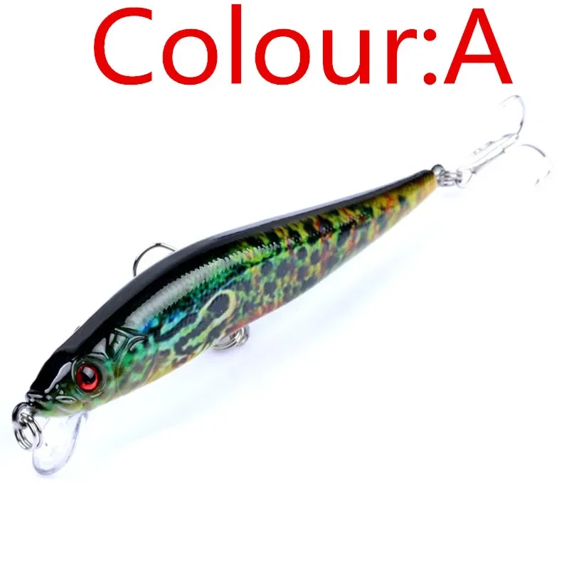 1 Pc Floating Swimbait Hard Bait Minnow Fishing Lure 10cm 10g 3D Eye Jerkbait Wobblers for Fishing Crankbaits Twitching Lures