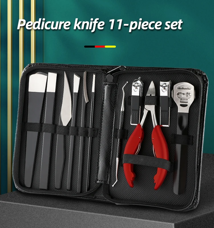 Nail Clipper Set for Paronychia Home Pedicure Tool Portable MEN'S High-grade Manicure Knife Dead Skin Scissors