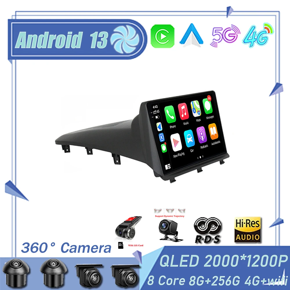 

Android 13 For Opel Antara 2006 - 2017 Car Radio Multimedia Player Navigation GPS Carplay NO 2 Din 2Din DVD