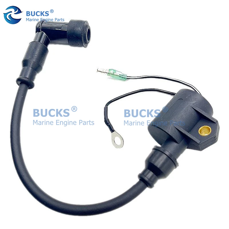 For Yamaha Outboard Motor 6H5-85570-00 Ignition Coil for T40/48/50 3 Cylinder Model Replacement Part