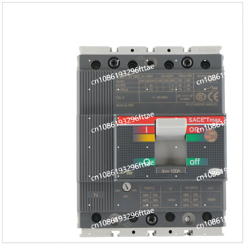 Molded Case Circuit Breaker T5N400A T5N630A T6N630A T6N800 T7S1250A Air Switch