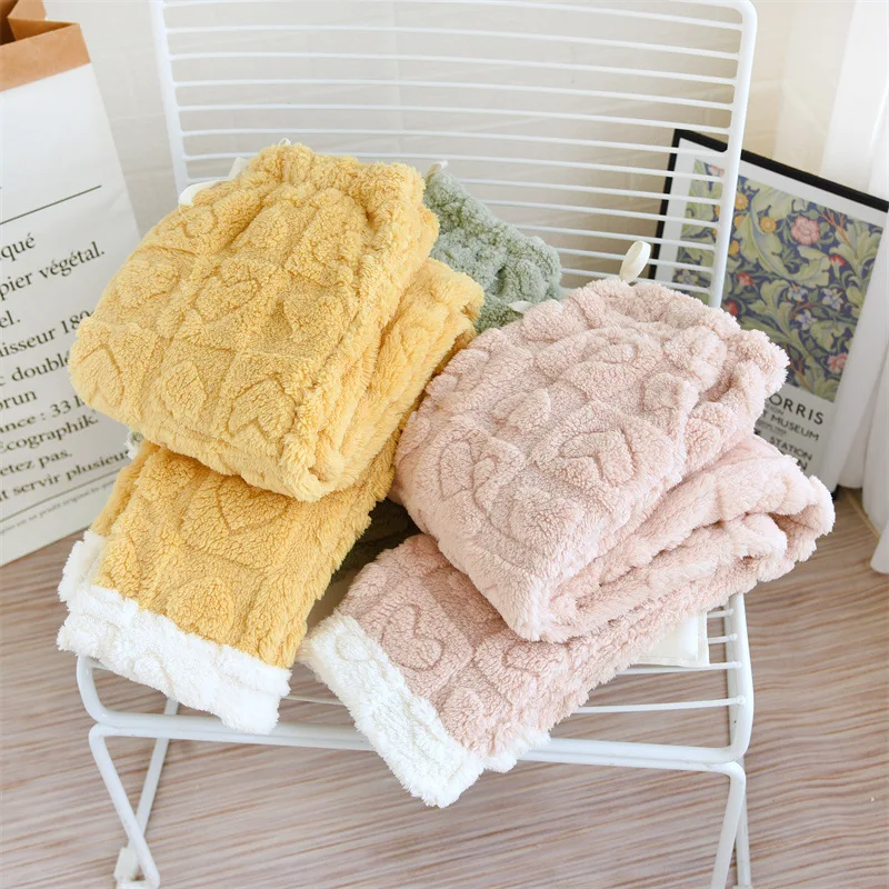 Women Sleep Pants Soft Facecloth Sweatpant Pajamas Warm Trouser Loungewear Lounge Pant Kawaii Clothes Autumn Winter Coral Fleece