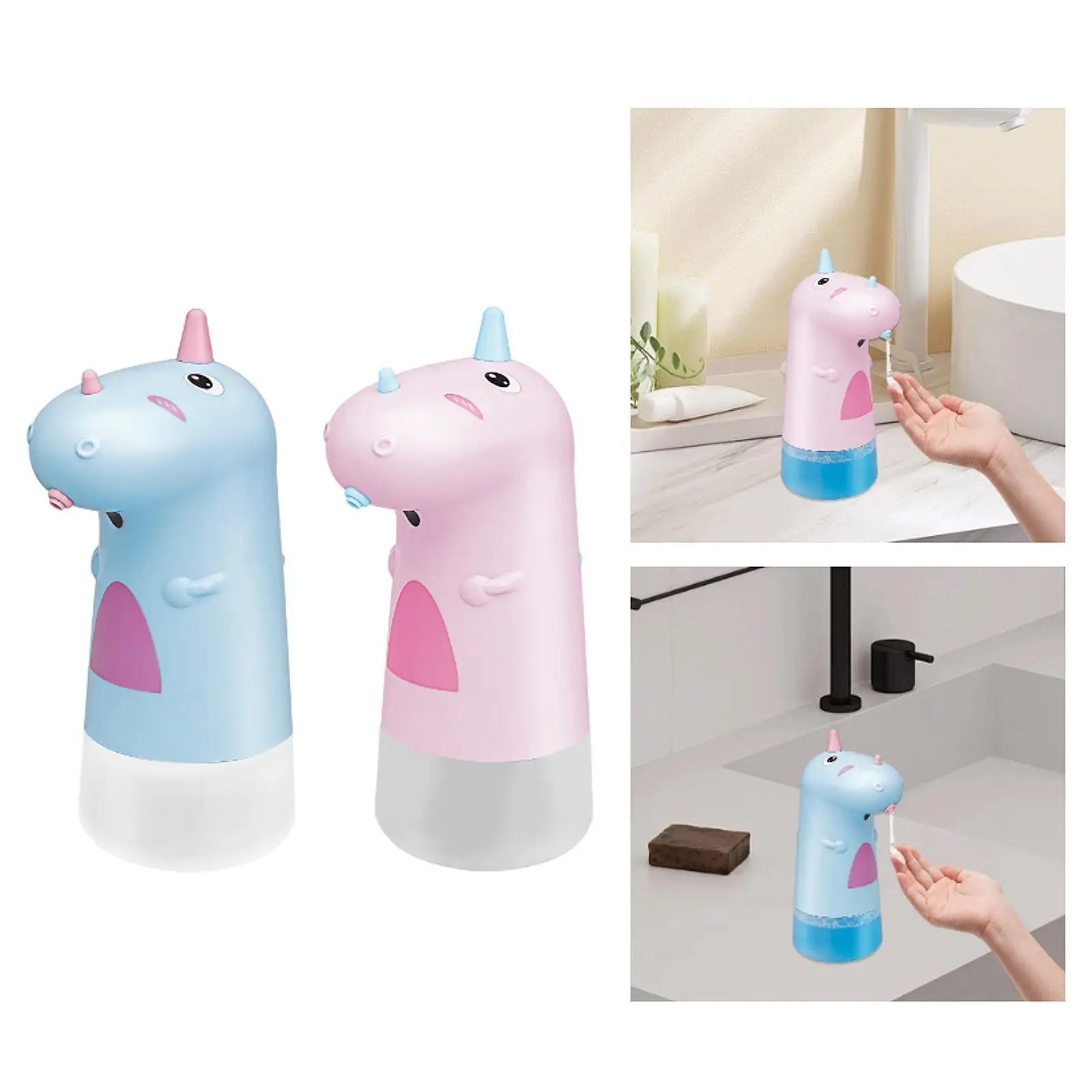 

Automatic Soap Dispenser Smart Rechargeable Soap Pump Countertop for Hotel