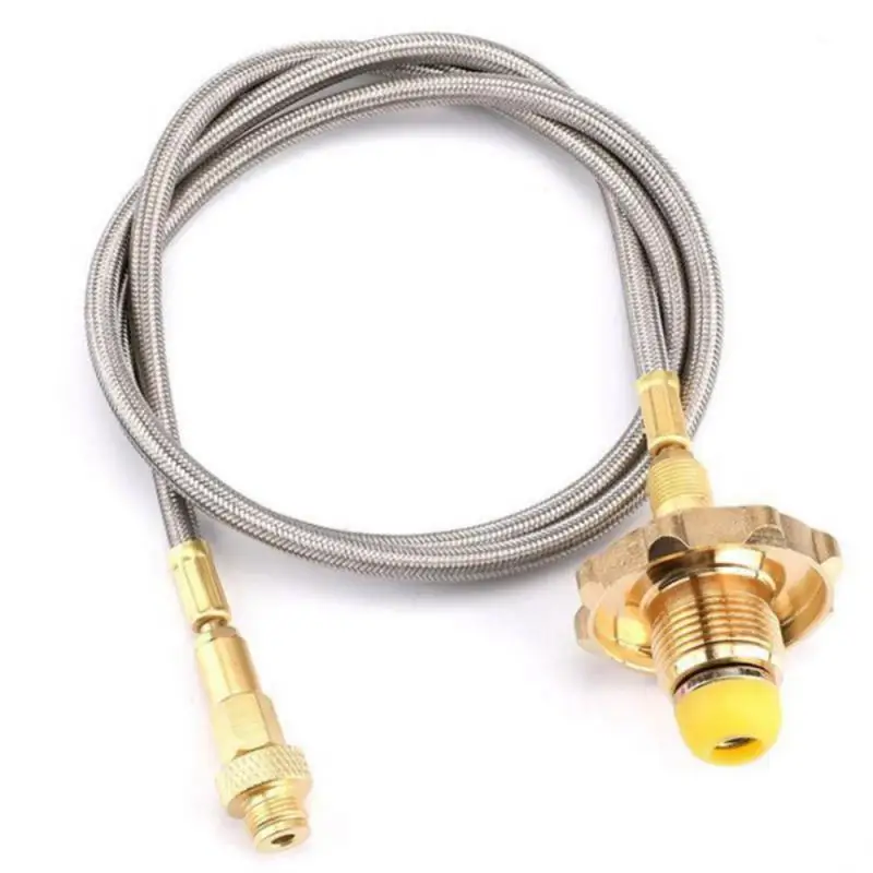 Camping Outdoor Stove Replacement Extend Tube Adapter Extended Gas Hose Extension Accessories