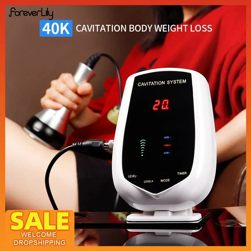 40KHz Ultrasound Cavitation Body Slimming Machine Ultrasonic Fat Blasting Device Ultrasonic Hip Lifting Waist Shaping Equipment