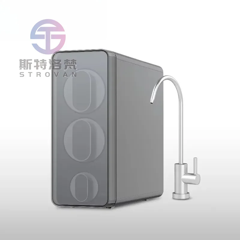 800G 4Stage RO Water Purifier Undersink Reverse Osmosis Portable Water Filter with Free Spares for Home Drinking Water