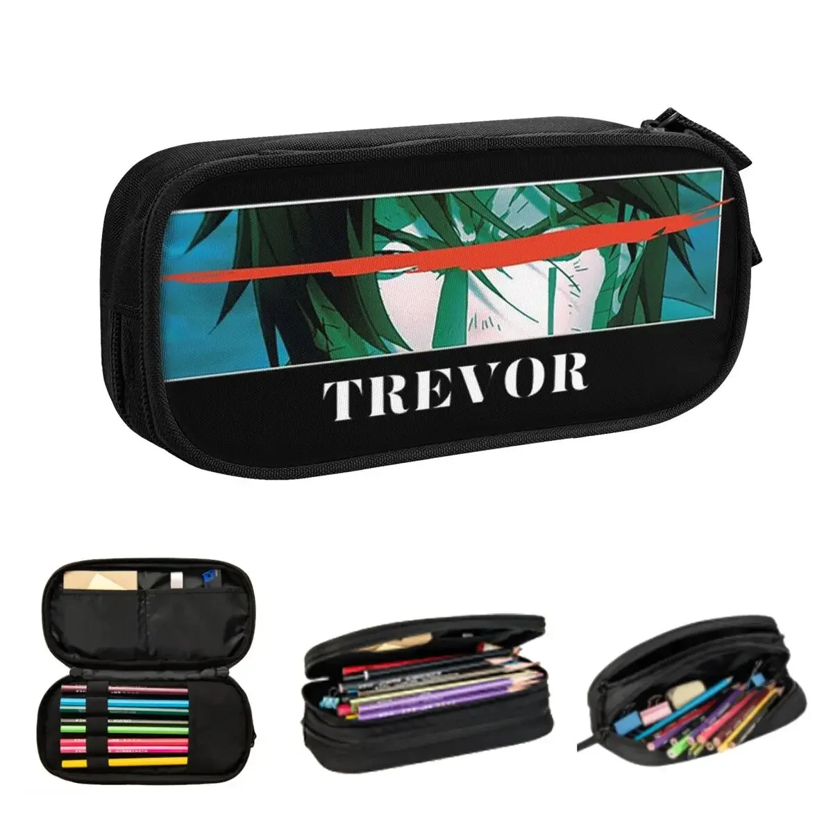 

Fan Art Of Trevor Of Castlevania Anime Classic Pencil Cases Pen Bags Pen Box Pencil Pouch For Boy Girl Stationery School Office