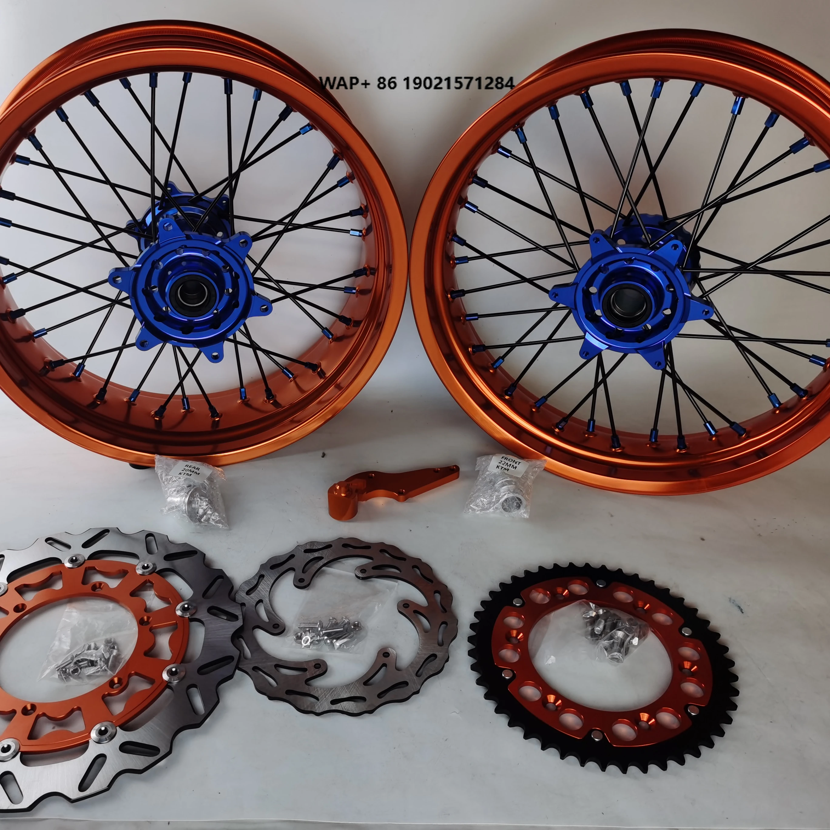 Factory High Performance Complete Motorcycle  Supermoto Wheels Rims for  EXC/SXF 125CC-525CC 2003-2025