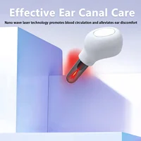 1Pcs White Painless 650nm Red Light Otology Laser Therapy Device - Ear Care Instrument for Tinnitus, Otitis Media & Deafness 4