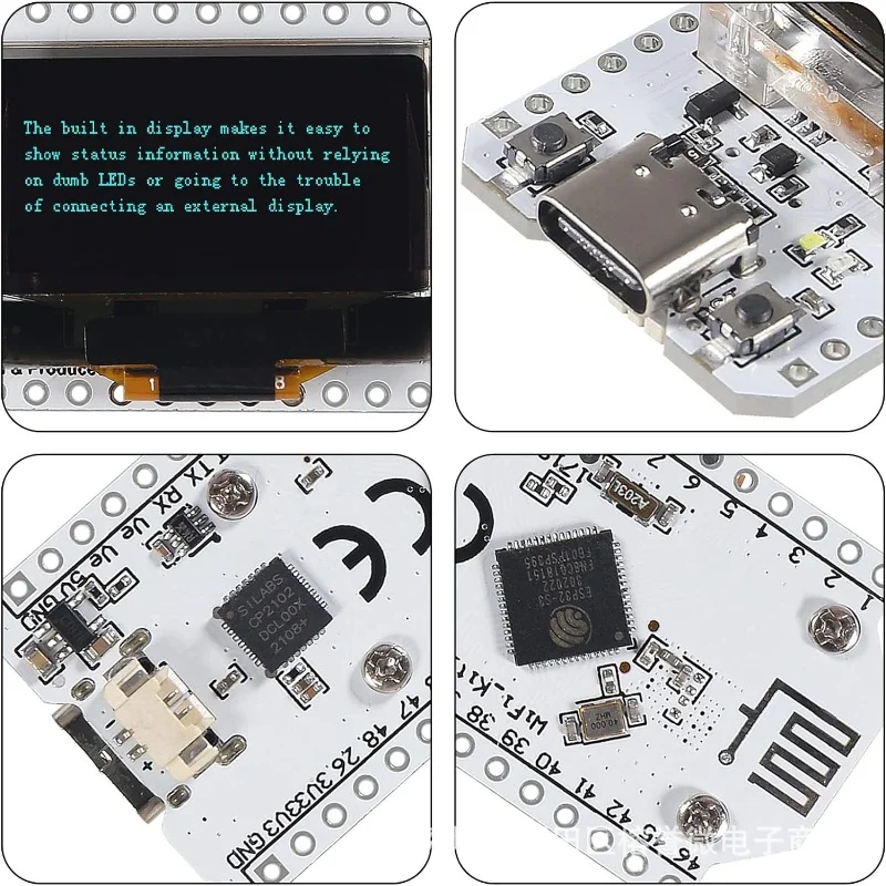 SX1276 ESP32 LoRa 868MHz-915MHz 0.96 بوصة شاشة OLED زرقاء بلوتوث WIFI Kit 32 لوحة تطوير