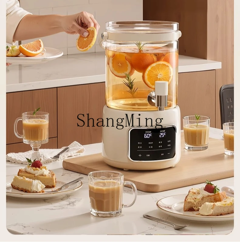 ZYY-Gesundheitstopf mit Wasserhahn, multifunktionales Schmoren und Wärmedämmung, Glas mit großer Kapazität