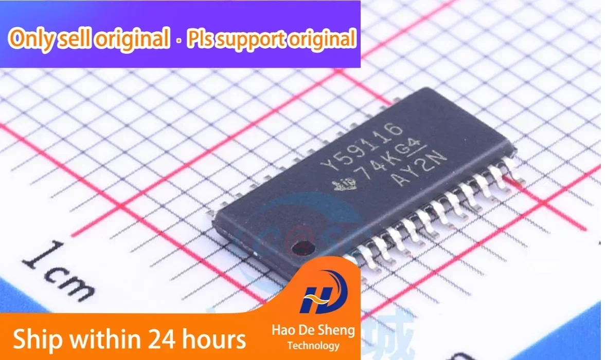 10PCS/LOT TLC59116IPWR TLC59116IPW TSSOP-28 LED Drive IC Logo Y59116 New Original In Stock