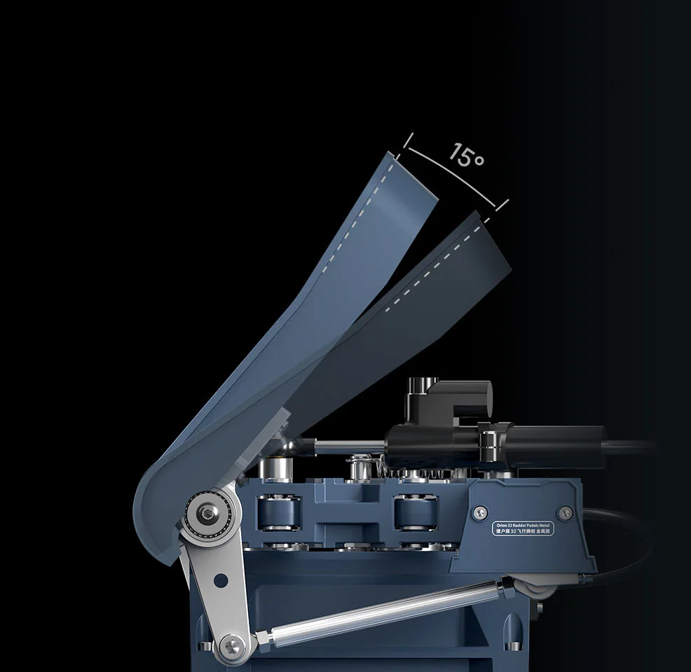 WINWING Orion 32 Damping Version Rudder Pedal Full-scale Airliner Flight Game Simulator Pedal Support for DCS/X-Plane/