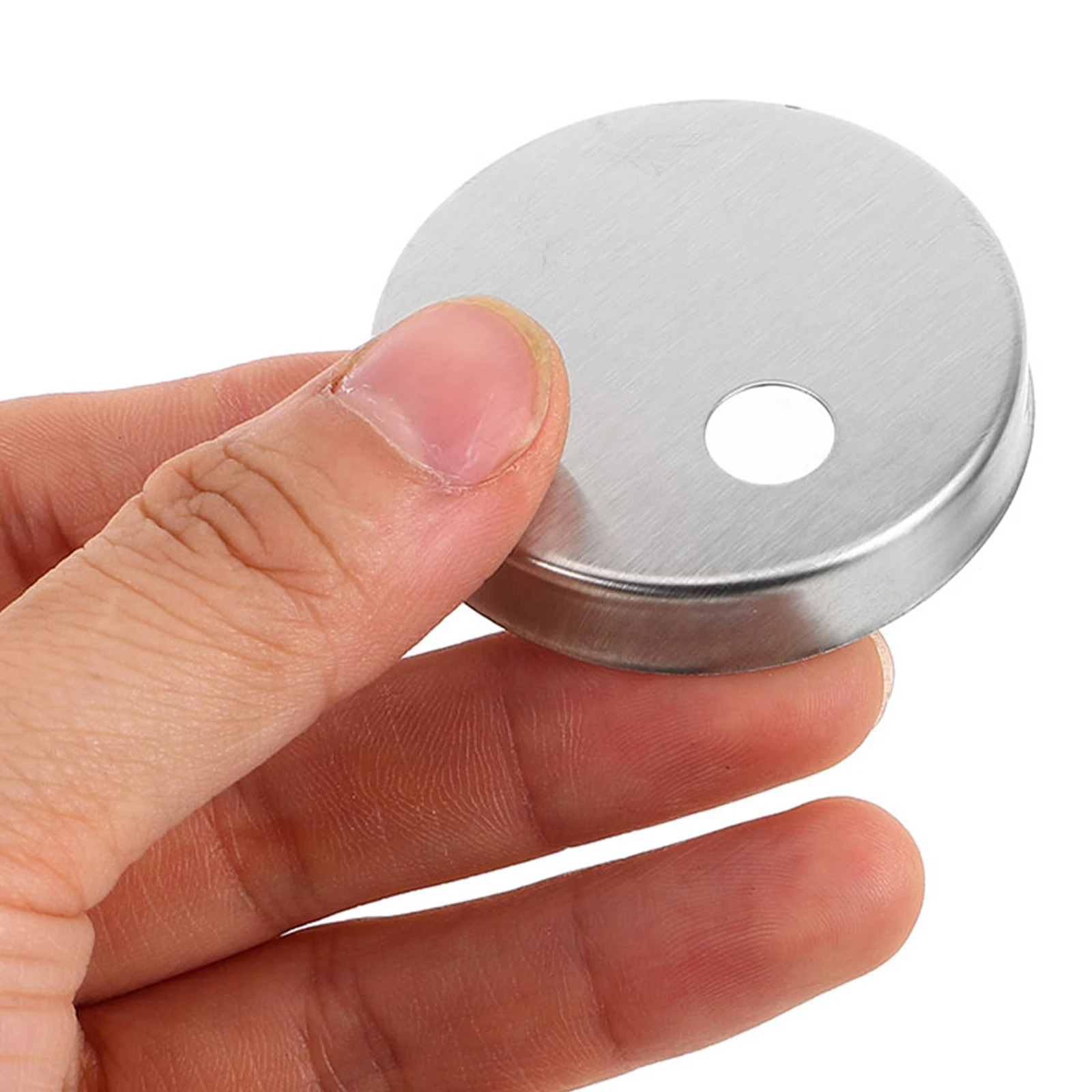 

8Pcs 55Mm Toilet Pan Hinge Covers Stainless Steel Decorative Fixings Enhanced Appearance Easy Installation Hygienic Design