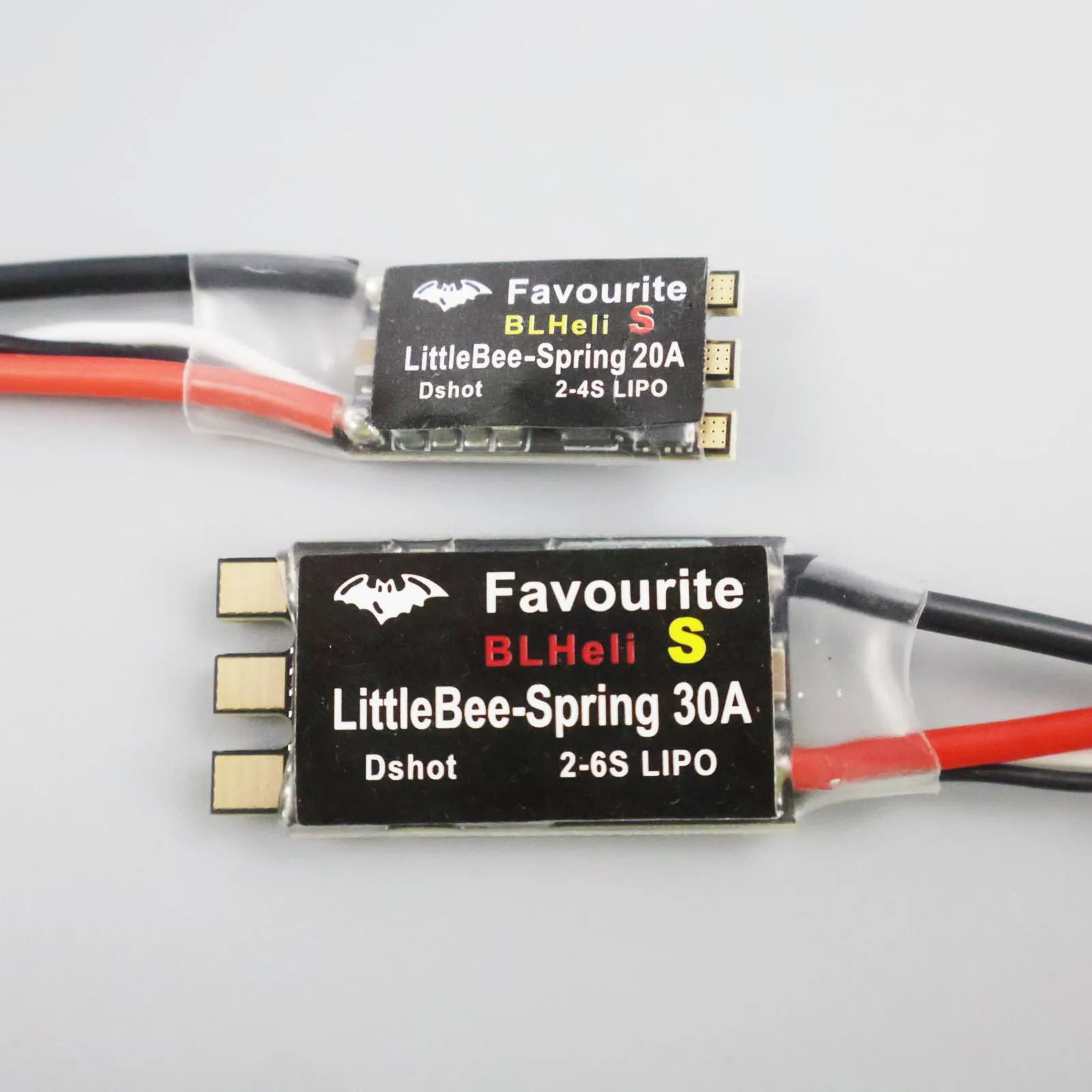 BLHeli-S 20A and 30A brushless electronically adjustable FPV ride-through aircraft fixed-wing 2Sand4S model aircraft Little Bee