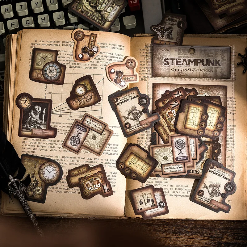 30-Pack Vintage Adh…