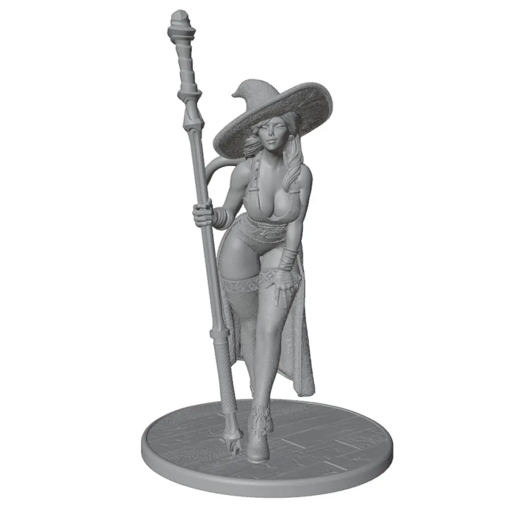 1/24/18 scale resin figurine character model, high-fidelity model action figure, not painted, perfect for gaming and collection