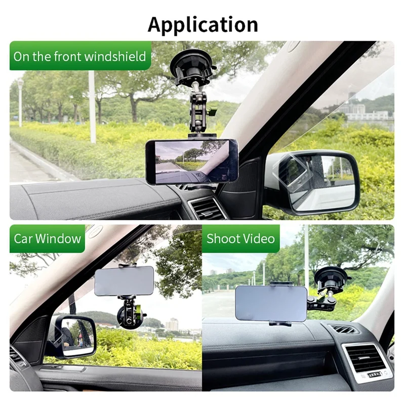 Lanparte New Phone Holder Car Phone Holder 360° Rotating Bracket Stabilizer Phone Selfie Stick