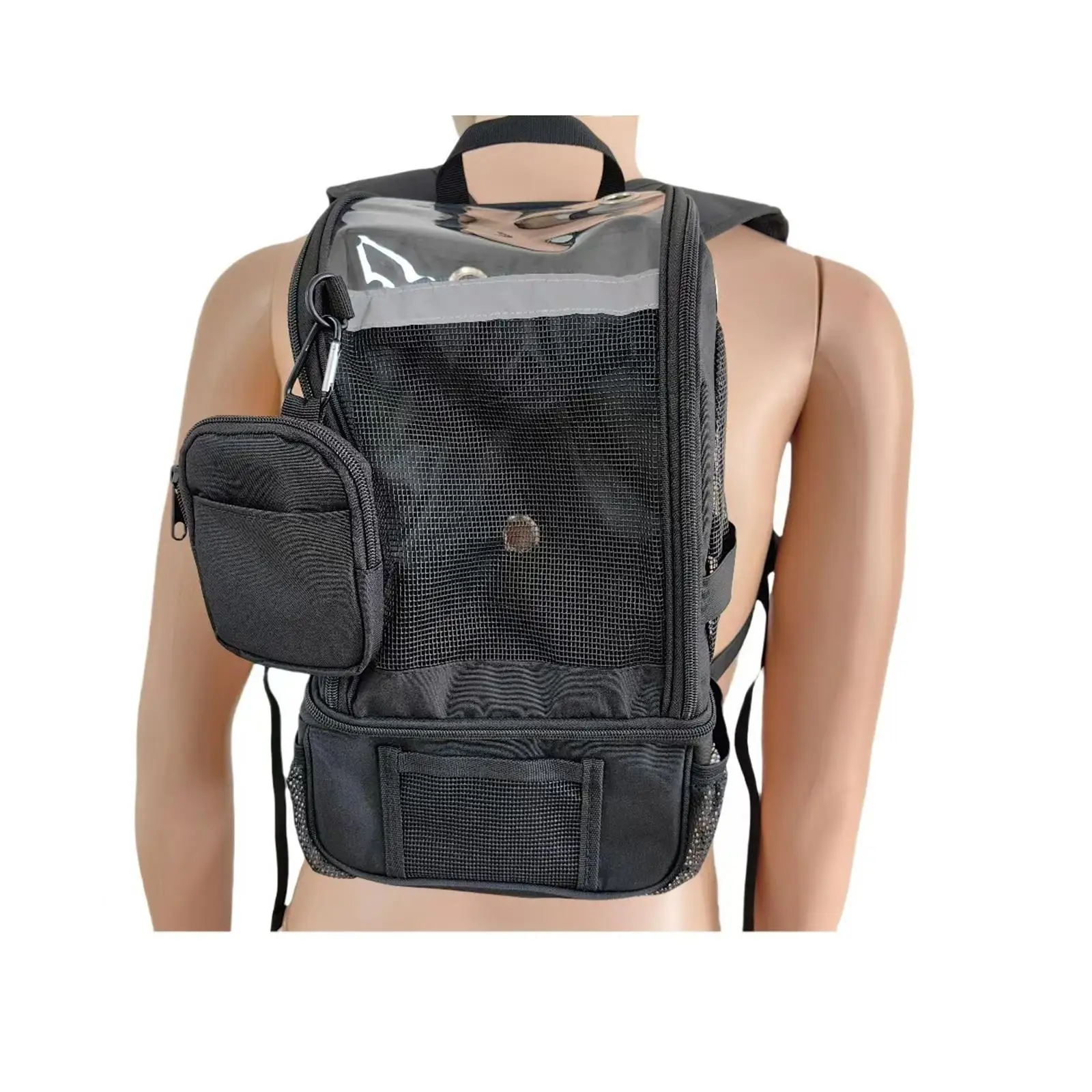 

Oxygen Concentrator Backpack Carrying Bag Portable Sturdy Lightweight Adjustable Strap Zippered Pocket for Hiking Cycling Travel