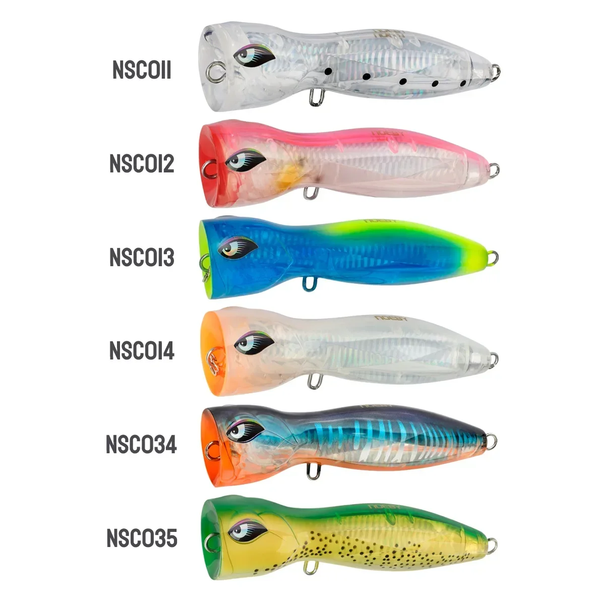 Noeby Popper Fishing Lure 140mm 74.5g Topwater Big Spalsh Wobbler Reinforced Artificial Hard Bait Sea GT Tuna Fishing Lures