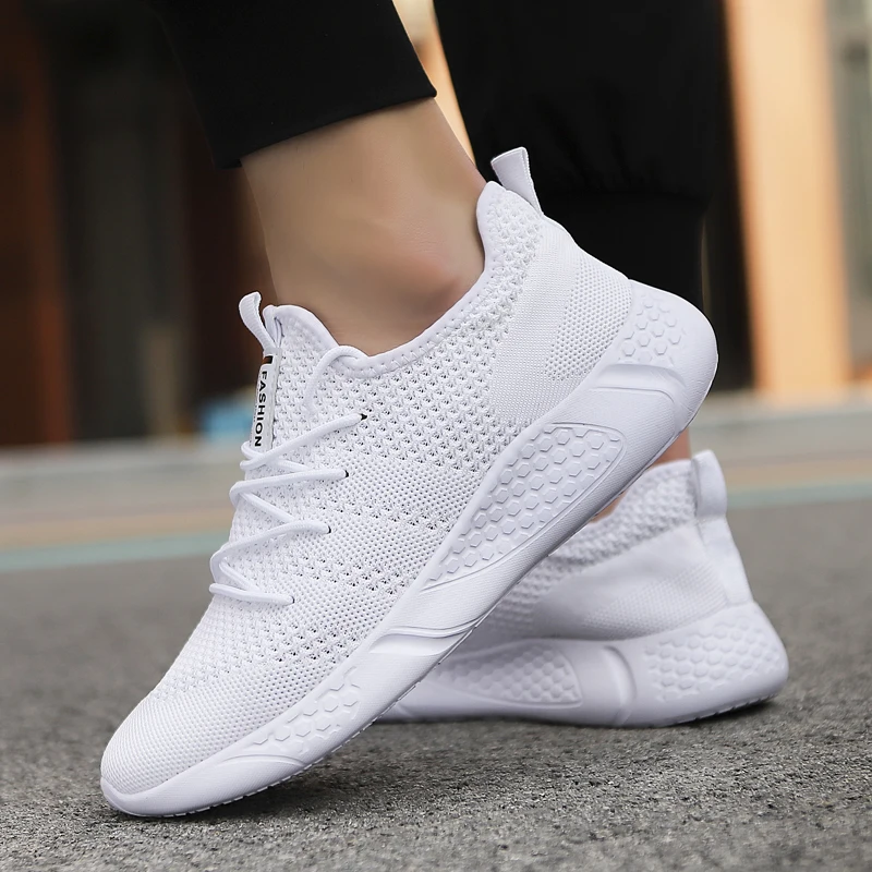 Hot Sale Light Running Shoes Comfortable Casual Men\'s Sneaker Breathable Non-slip Wear-resistant Outdoor Walking Men Sport Shoes