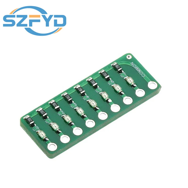 8-segment LED Port Test Lamp Indicator Running Water Port Test Lamp Red, Green And Blue Colors Optional