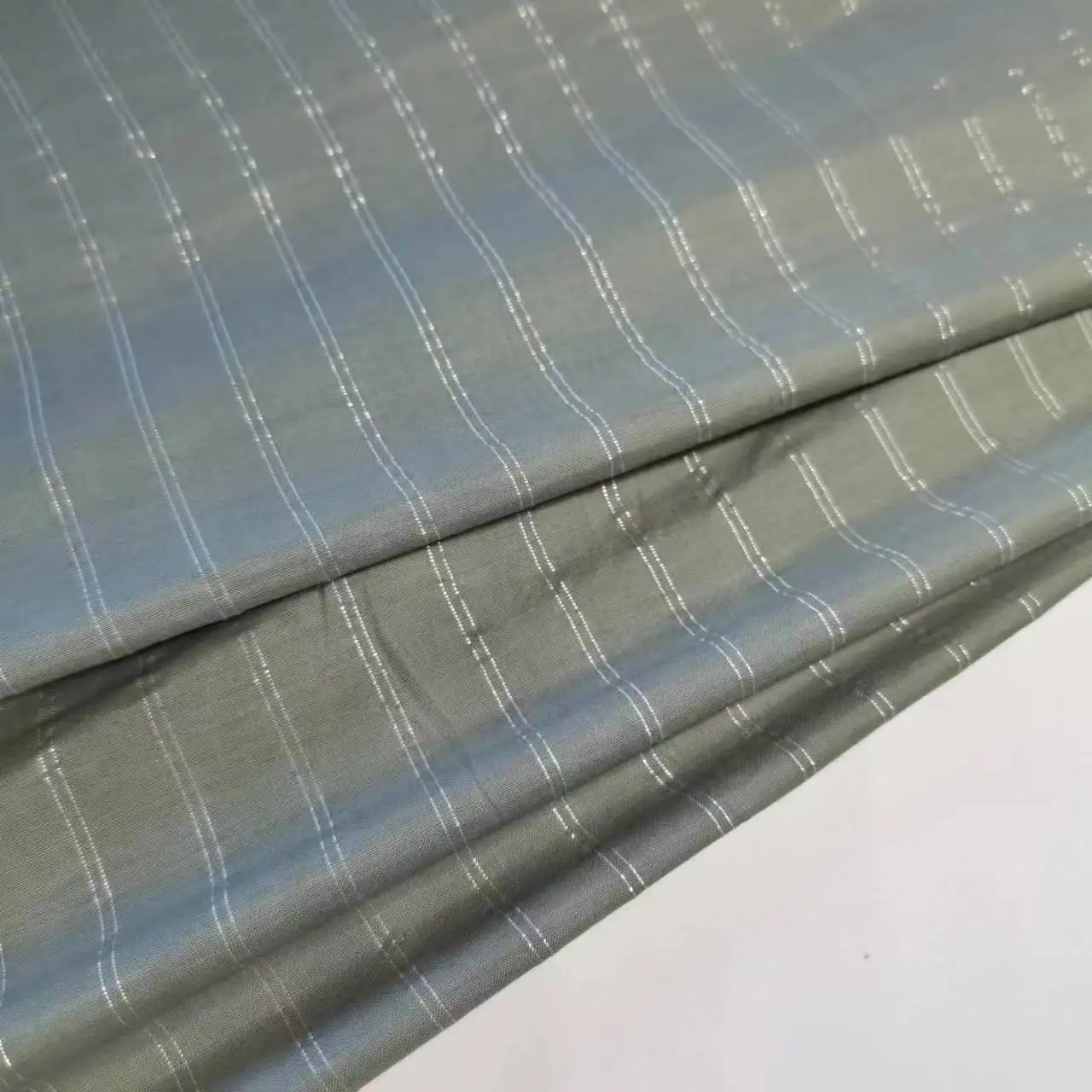 Lurex Silk Cotton Cation Fabric Metallic Somali Dirac Dress Shirt DIY Sewing Material