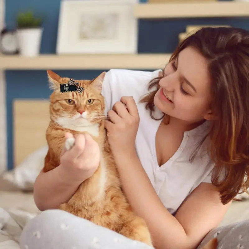ผูกโบว์สําหรับสุนัขน่ารักคลิปผมขนาดเล็ก Bows Cat Grooming Clippers สัตว์เลี้ยงทรงผมอุปกรณ์เสริมสําหรับวันขอบคุณพระเจ้าคริสต์มาส