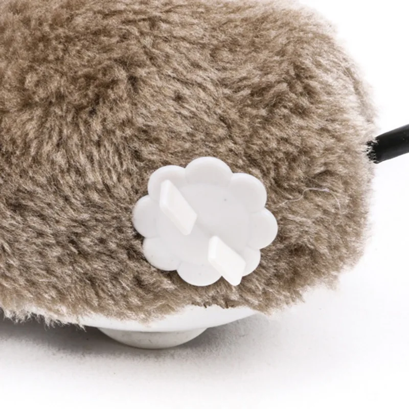 1PC Cat Toy Clockwork Spring Power Plush Mouse Toy Motion Rat Cat Dog Toy Interactive Pet Toys for Cat Pet Product