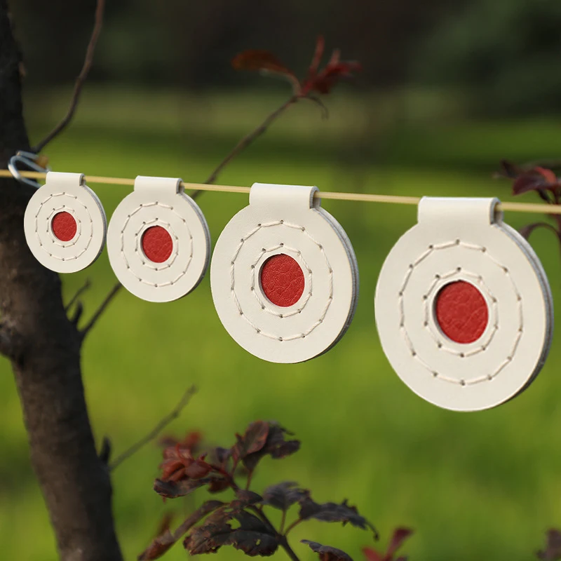 

Slingshot Bullseye 6pcs Hanging Bullseye Microfiber Material Training Shooting Target Bullseye Outdoor Supplies 4/5/6/7/8cm