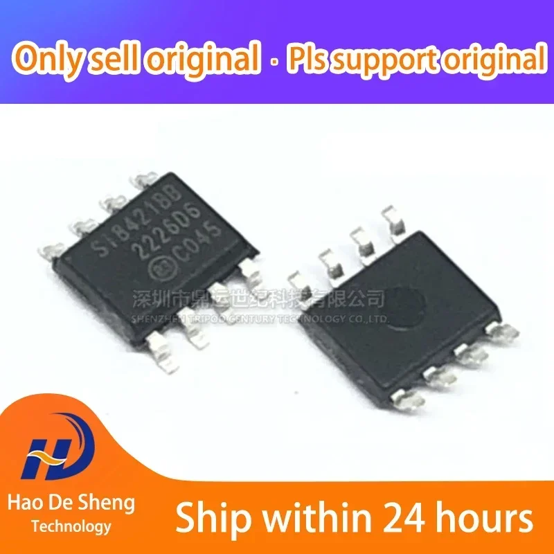 

10PCS/LOT SI8421AB-D-ISR SI8421AB SOP-8 New original in stock
