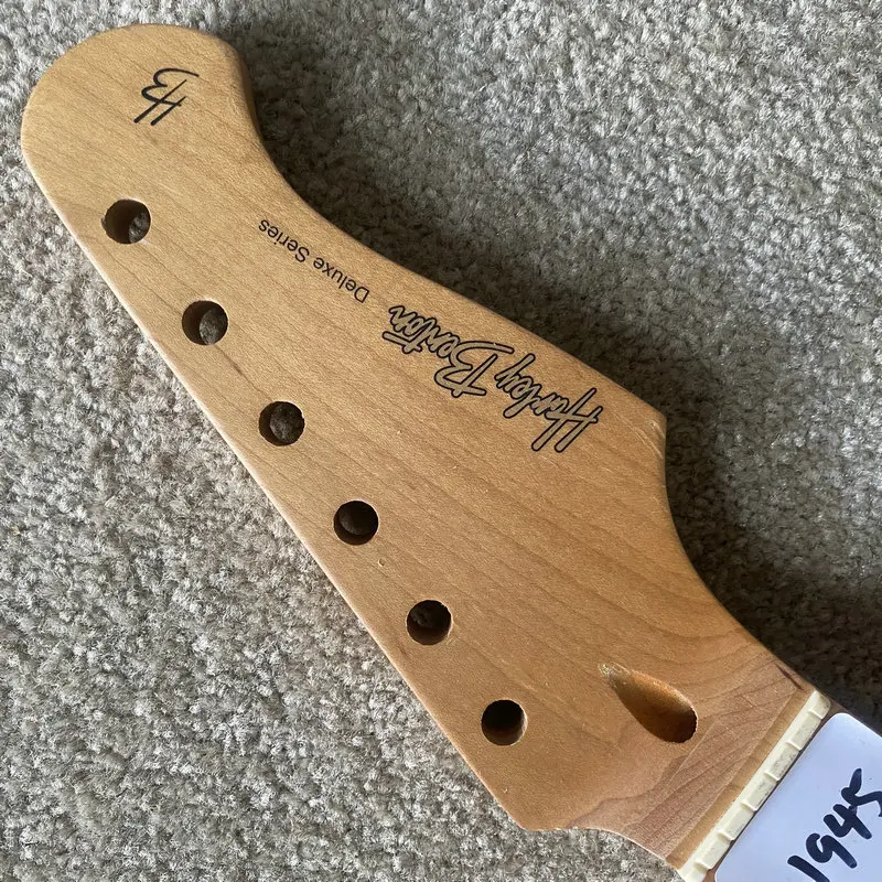 IN945  Roasted Maple Semi Finishing ST Guitar Neck Harley Benton Deluxe Model Genuine for Replace and DIY