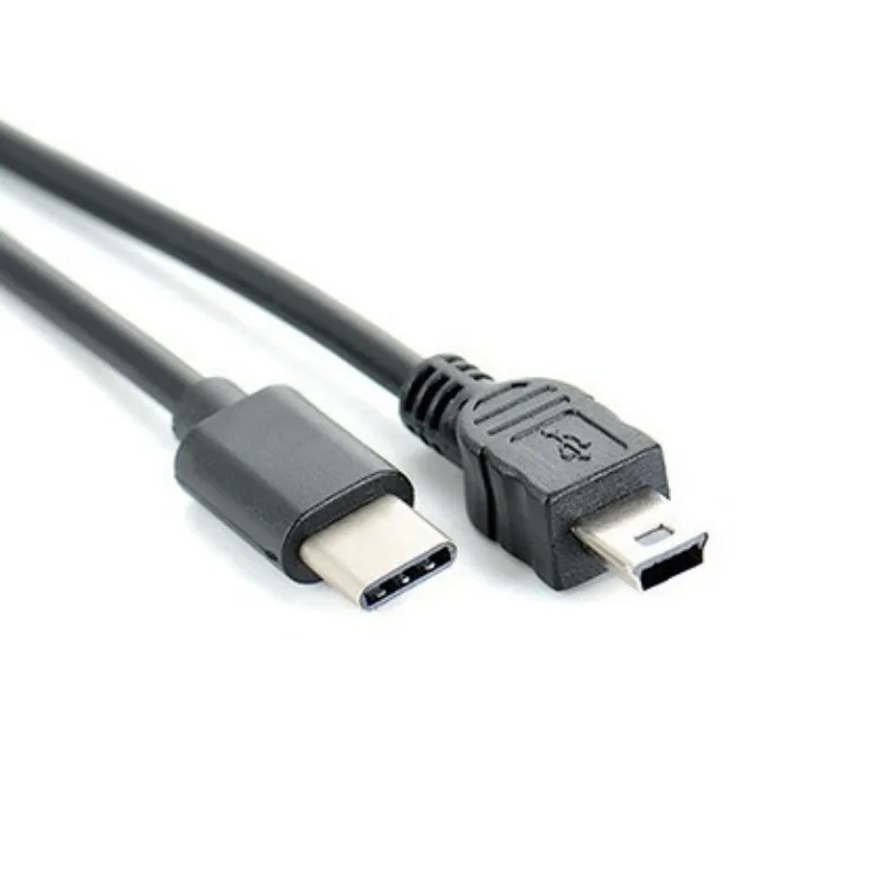 TYPE C To Mini Usb OTG CABLE FOR Canon EOS 350D 400D 450D 40D 5D 5D Mark II 7D Camera To Phone Edit Picture Video