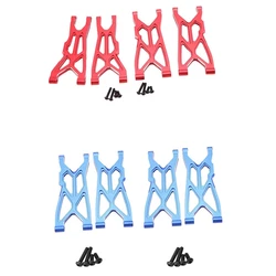 Metal Front And Rear Suspension Arm Set For ARRMA 1/10 Big Rock 3S BLX 1/8 Typhon 3S BLX 550 RC Car Upgrades Parts