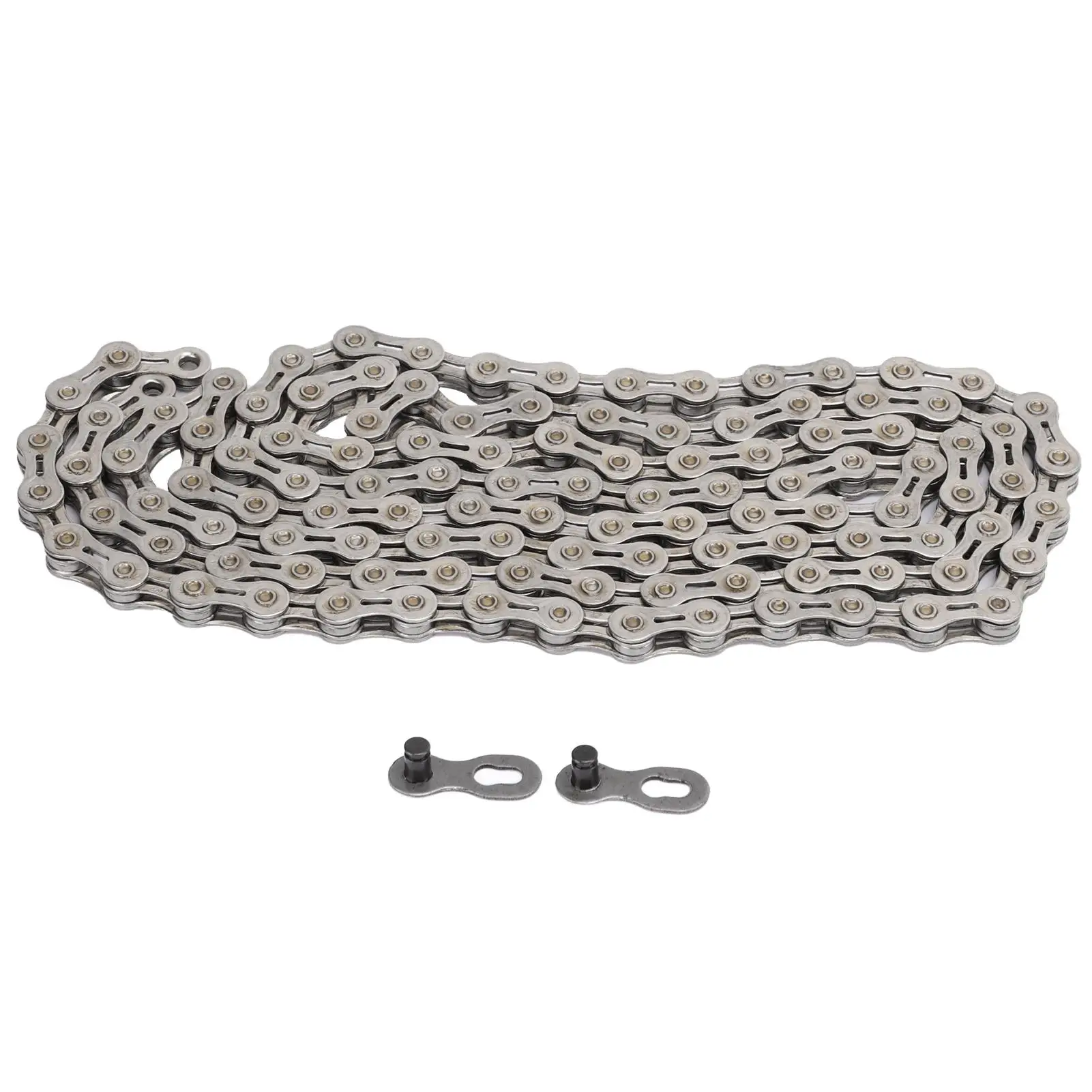 

WAKE 116 Links Bike Chain for 9/10/11/12 - Versatile Cycling Chain with Hook & Link Block for mountain /Road Bikes