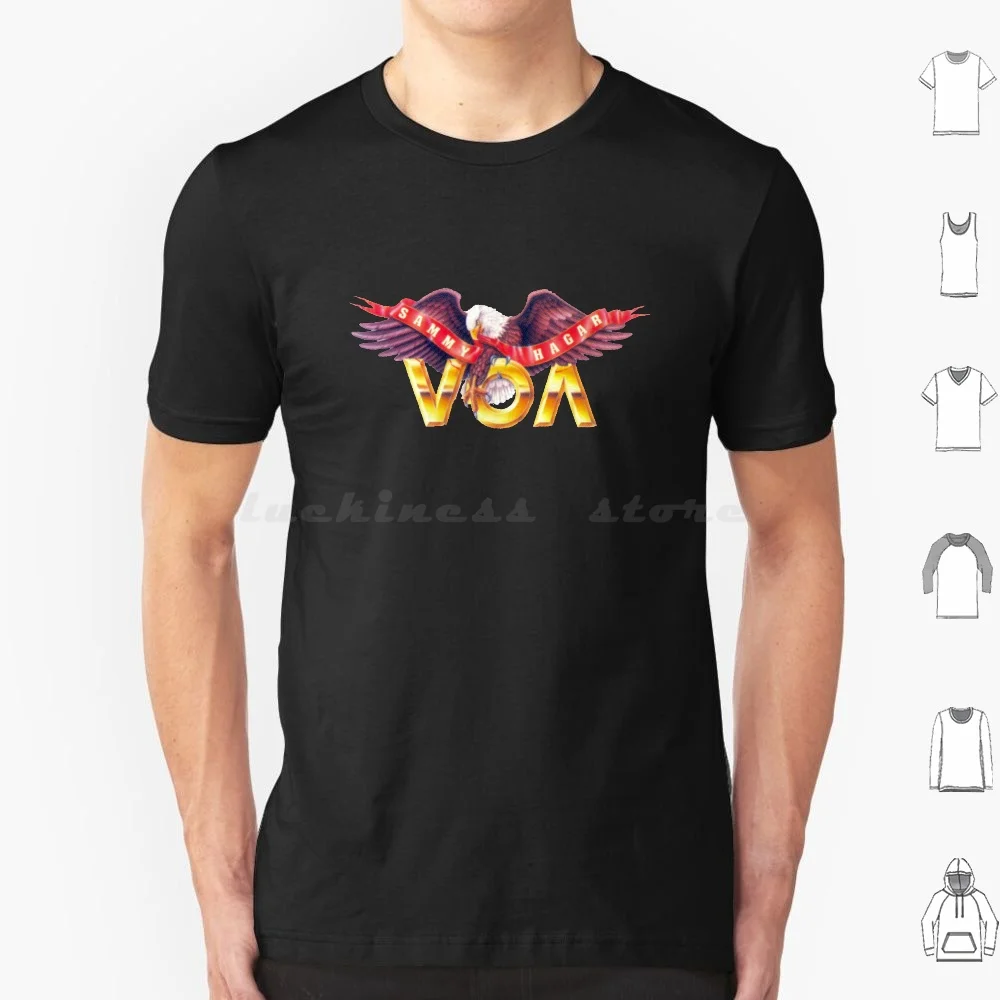 Sammy Hagar Voa Album Logo T Shirt Cotton Men Women DIY Print Sammy Hagar Hard Heavy Metal Voa Album Cover Eddie Sammy Hagar