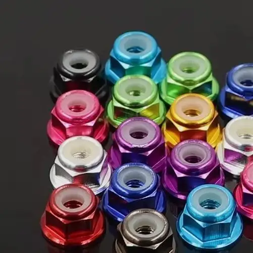 For Rc for Traxxas Scx10 M3/m4 Aluminum Alloy Insertion Nut Self-locking Nut