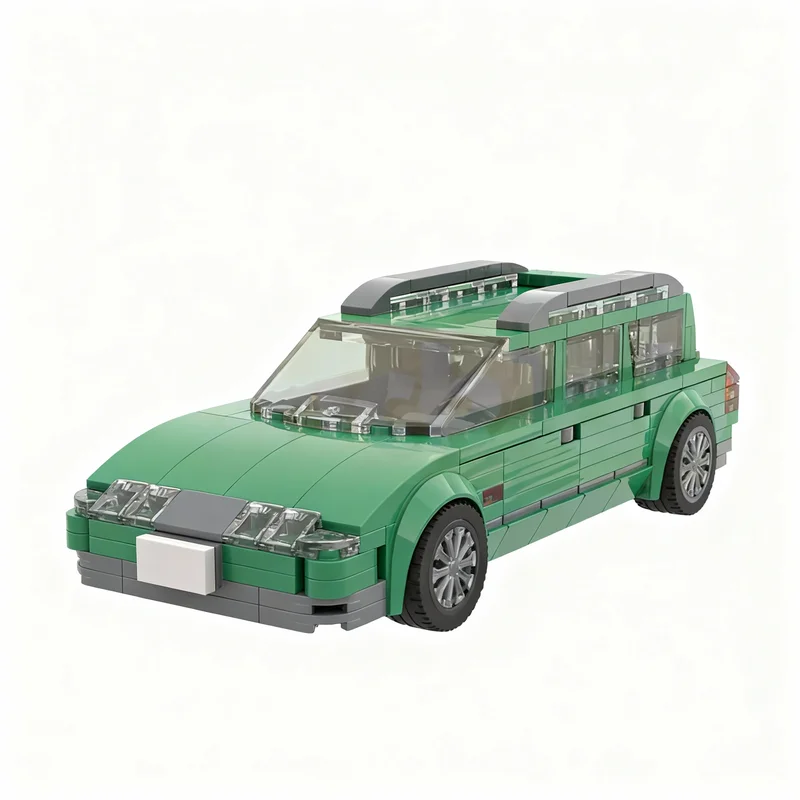 326 Piezas MOC City Champions Super Car Renault Laguna II Break, Modelo Tecnológico, Bloques de Construcción para Armar, Regalo de Cumpleaños