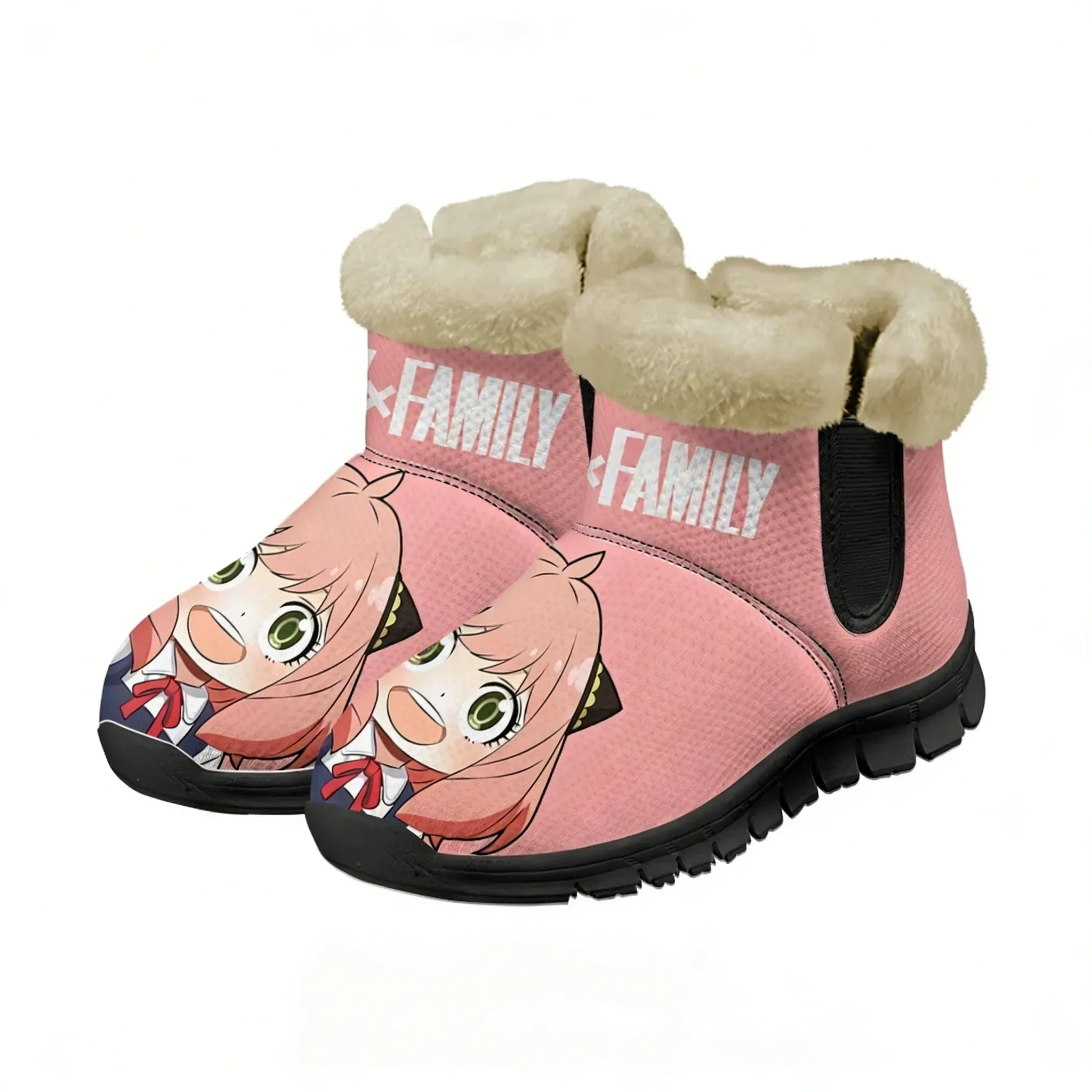 

SPY×FAMILY Snow Boots Mens Womens Teenager Shoes Keep Warm Boot High Quality Casual Lightweight Couple Sports Customize Sneakers