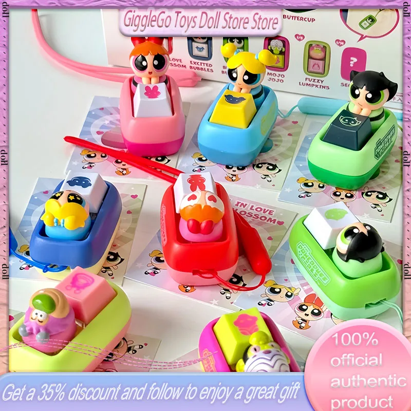 

Аутентичные летающие девушки, полицейские колпачки для клавиатуры на кончиках пальцев, слепая коробка, украшение для рабочей станции, модная подвеска для игр, подарок