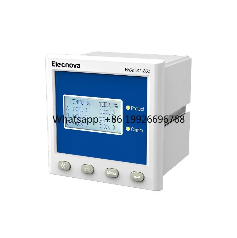 Wholesale AC 400V 50HZ Motor protection Controller Reactive Compensation Controller with Modbus Interface