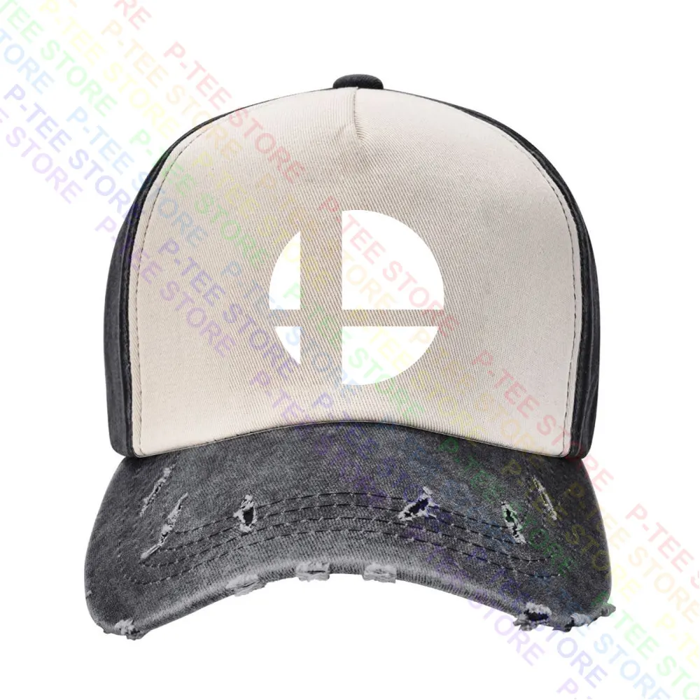 Super Smash Bros Logo Baseball Cap Snapback Caps Knitted Bucket Hat