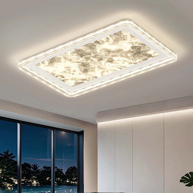 

Living Room Large Led Ceiling Lamp Modern Style Light Luxury Led Ceiling Lighting For Bedroom Bathroom Hotel Interior Lighting