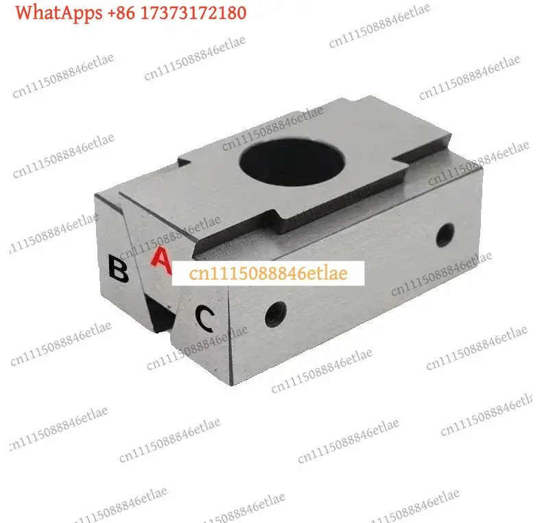M6 M8 Double Extension Vise Fixture CNC Machining Center Multi-station Batch Processing Inclined Wedge Expansion Clamp Block