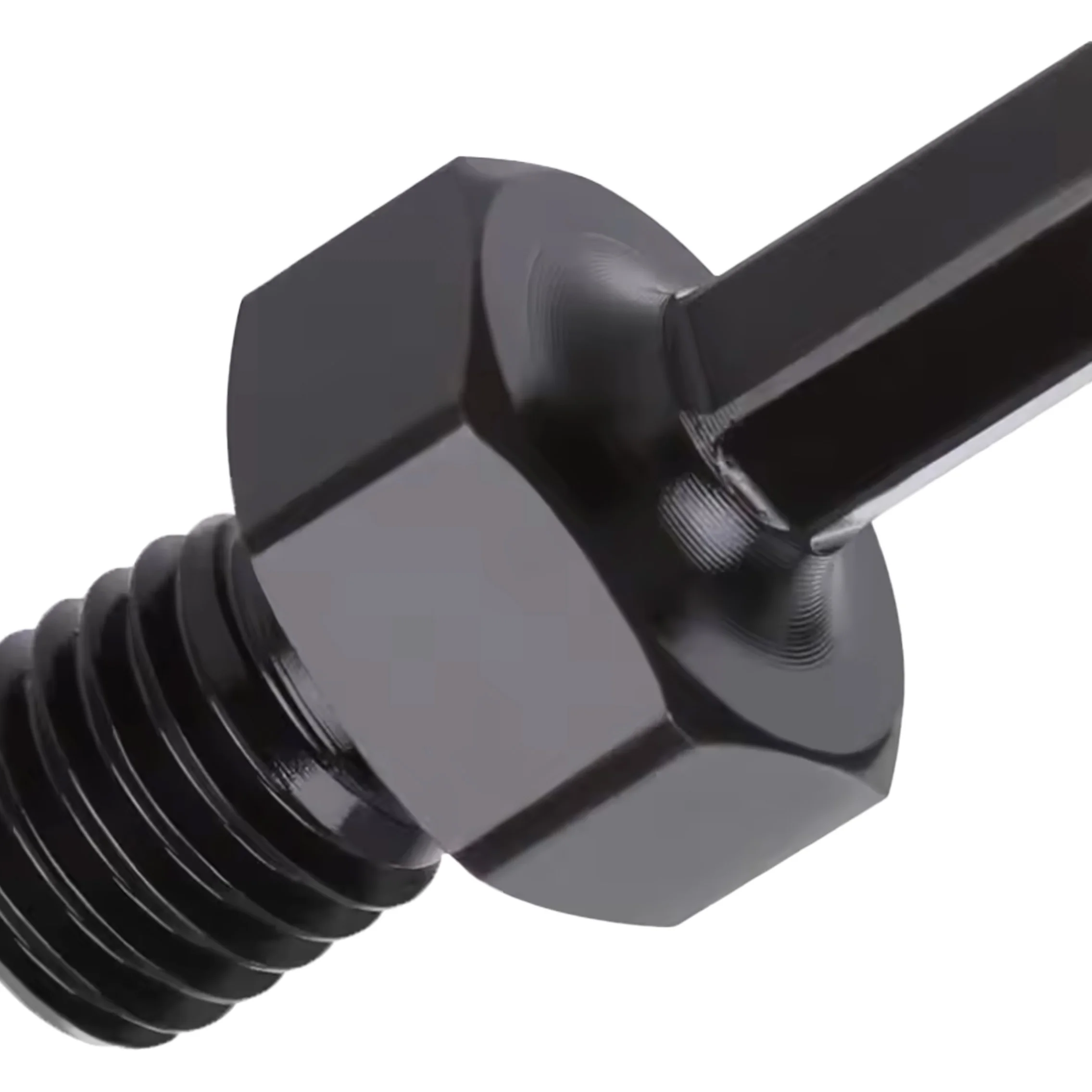 Layzen M14 Thread To 3/8 Hex SDS Plus Shank Adapt Suitable For Diamond Core Bits Hole Saw Fitted On Hammer Electric Drill