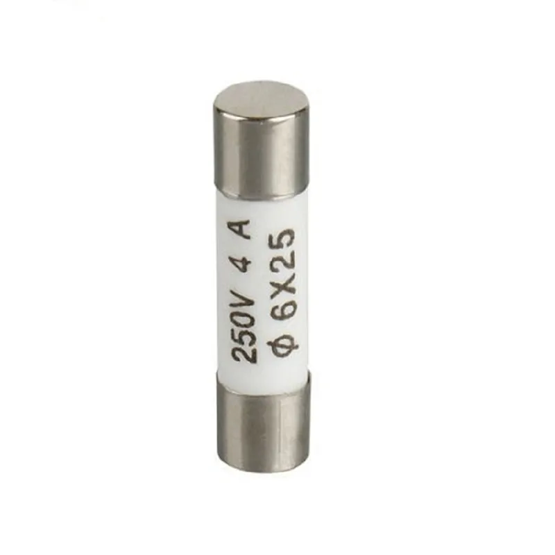 10Pcs R057 6*25mm Fast blow Ceramic Fuse 6x25 Fuse 250V 0.5A 1A 2A 3A 4A 5A 6A 8A 10A 13A 15A 16A 20A 25A 30A