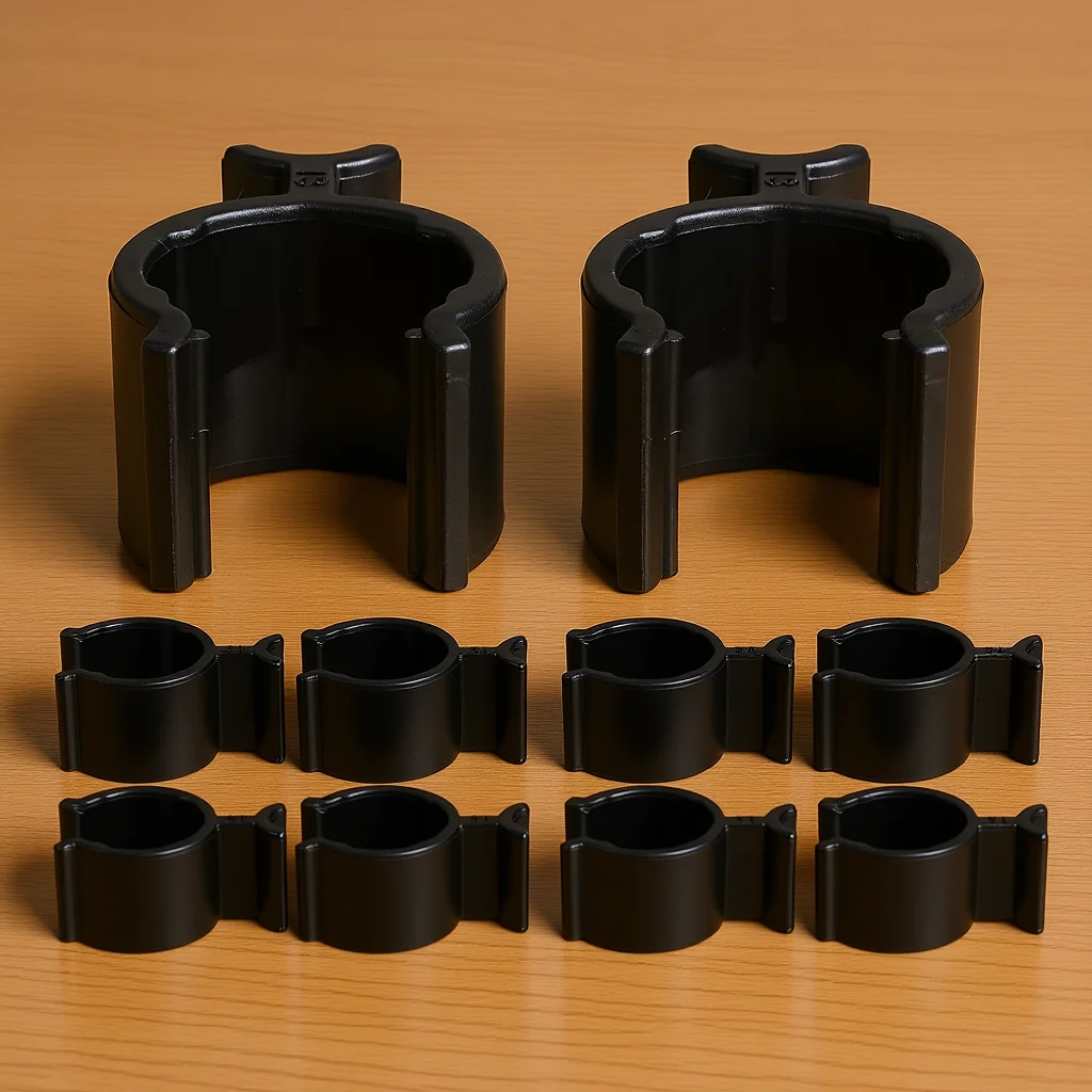 

30Pcs Plastic Bottle Locks Cleansing Oil Lotion Pumps Small Buckle Clips Dispenser Pump Collar Easy Replacement