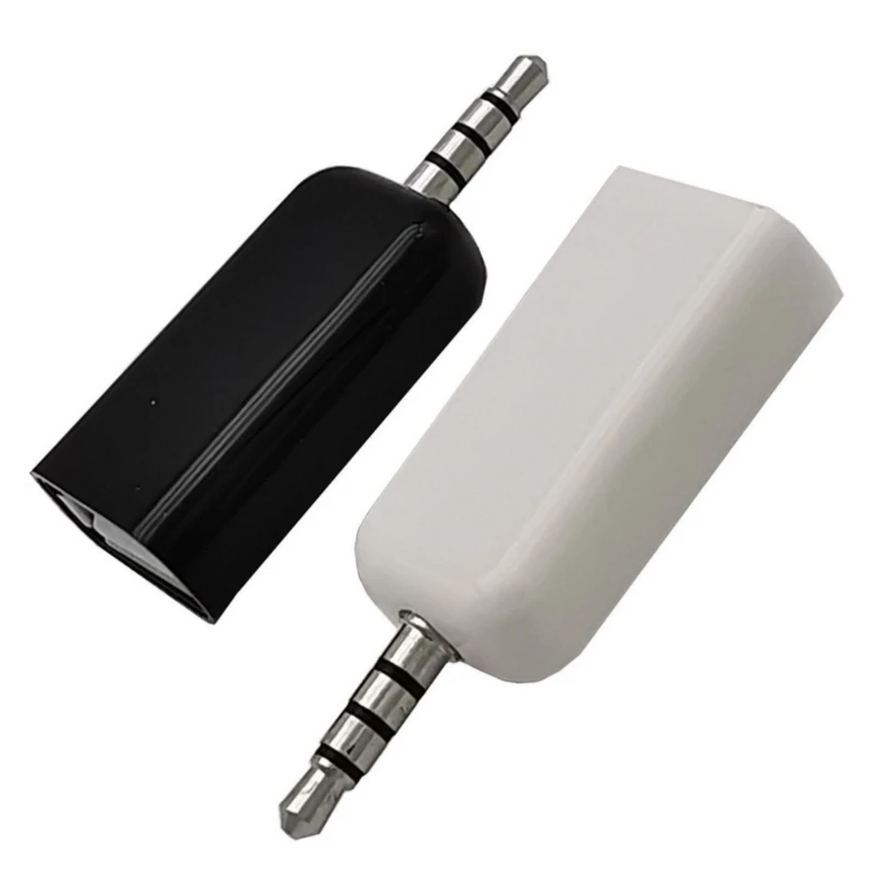 Best Seller High Fidelitys 3.5mm Male To USB2.0 Female Adapter Auxiliary to USB Adapter For Vehicle Auxiliary Input for MP3