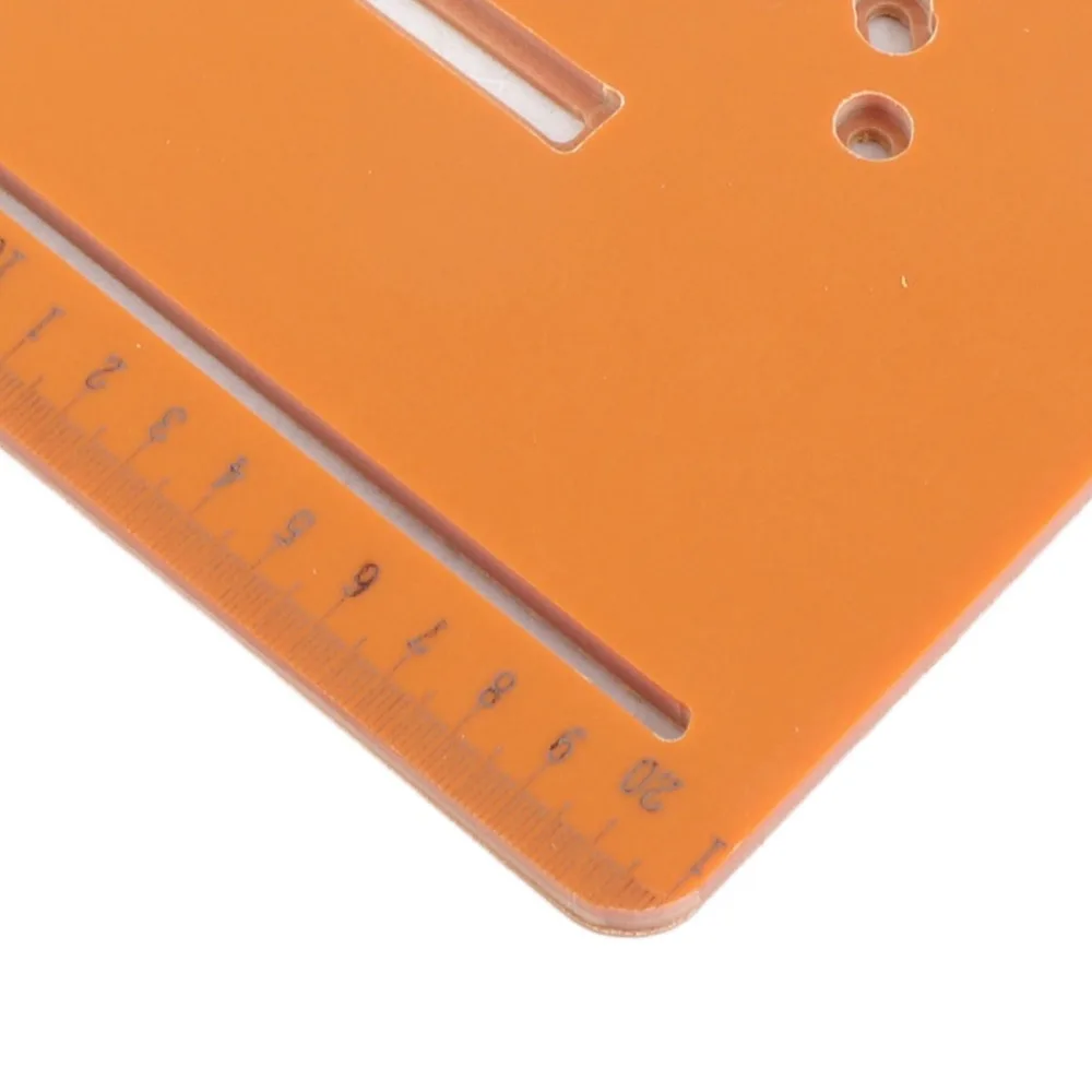 Precision Wear Resistant Cutting Machine Base Plate 28cmx25cm Circular Saw Guide Positioning Board Measurement Carving