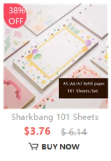 Sharkbang 5 Stück A5/A6/M5 PVC-Bindertaschen, PVC-Ticketaufkleber, Aufbewahrungstaschen, 6 Löcher, transparenter Organizer für Tagebücher – Detail 10